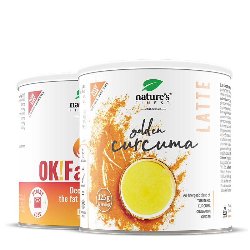 Golden Curcuma Latte + OK!FatBurn bundle