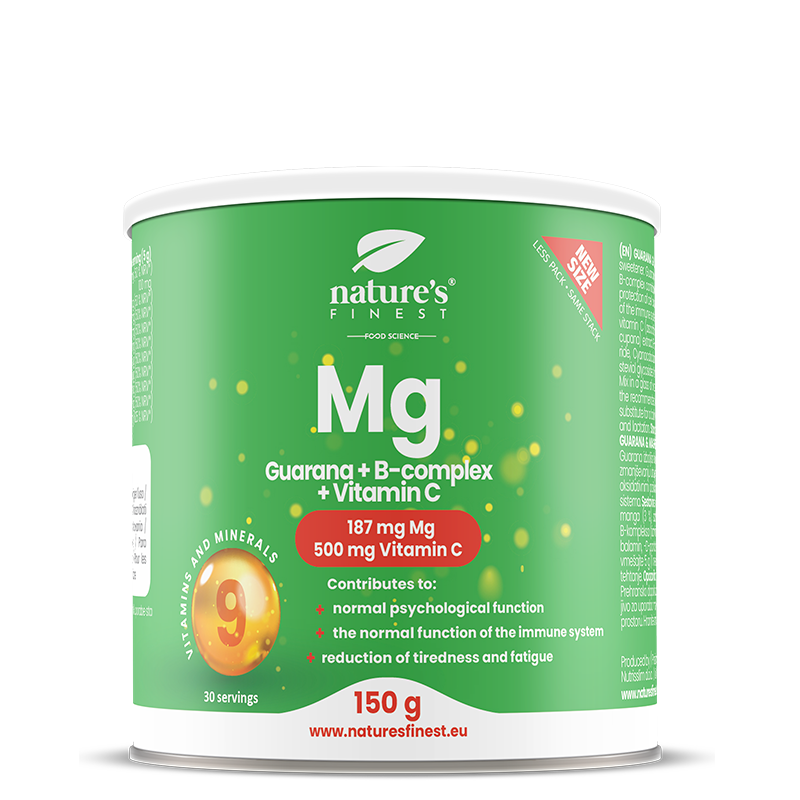 Magnesium + Guarana + B-complex + Vitamin C