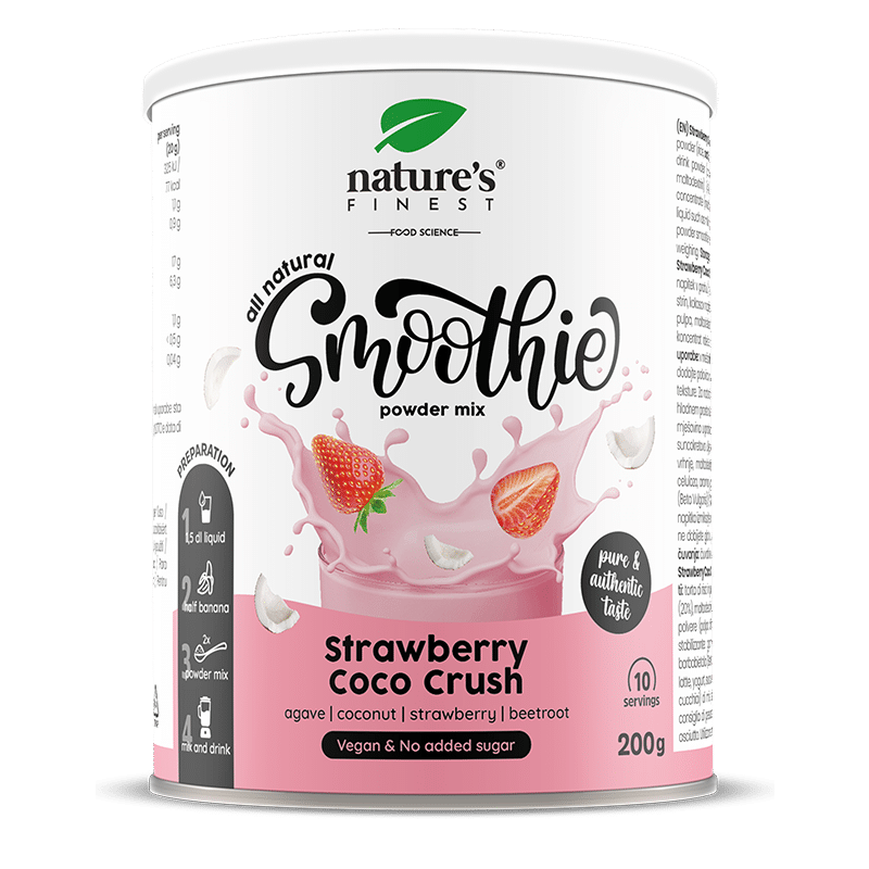 Smoothie Powder Mix – Strawberry Coco Crush