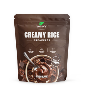 Creamy rice breakfast chocolate